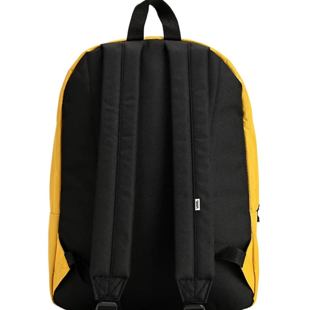 Vans Vans Realm Backpack Yellow Black Men's Women's Off The Wall VN0A3UI6LSV - Picture 5 of 6